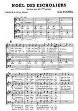 Noël des escholiers (Jean Planel)